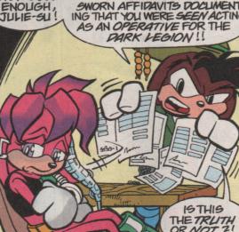 Résumé Knuckles Archie n° 10 .·::·. Planète-Sonic